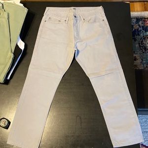 Gray Canvas Jeans Old Navy Slim 34x30